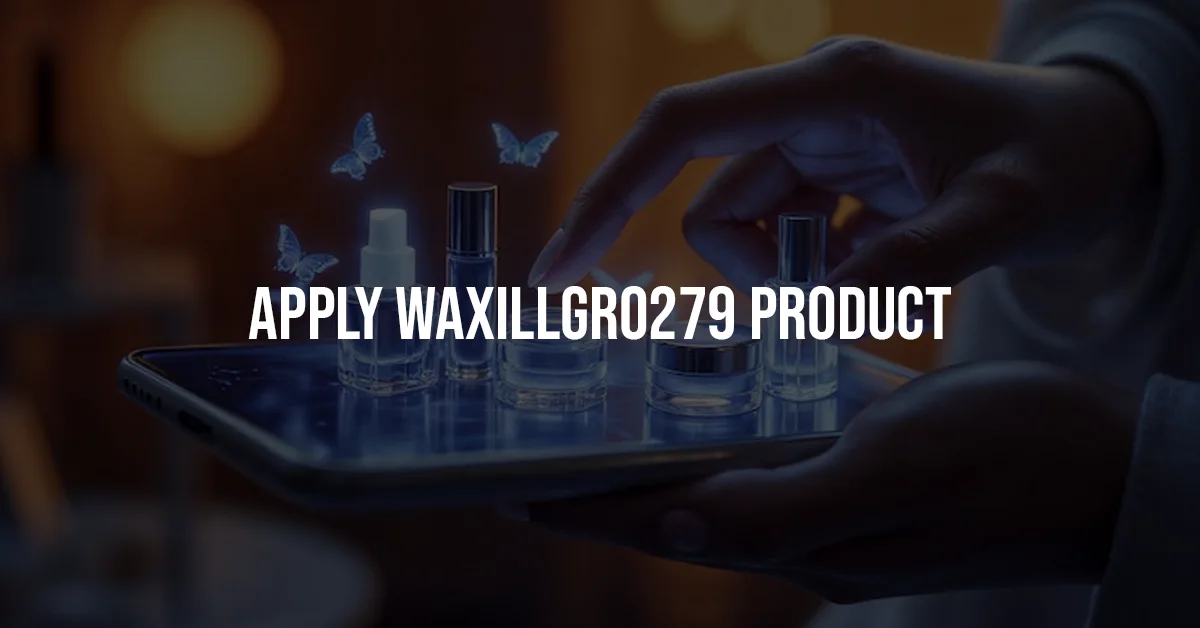 apply waxillgro279 product